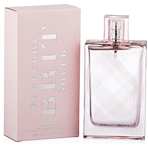 burberry brit sheer eau de toilette 100ml